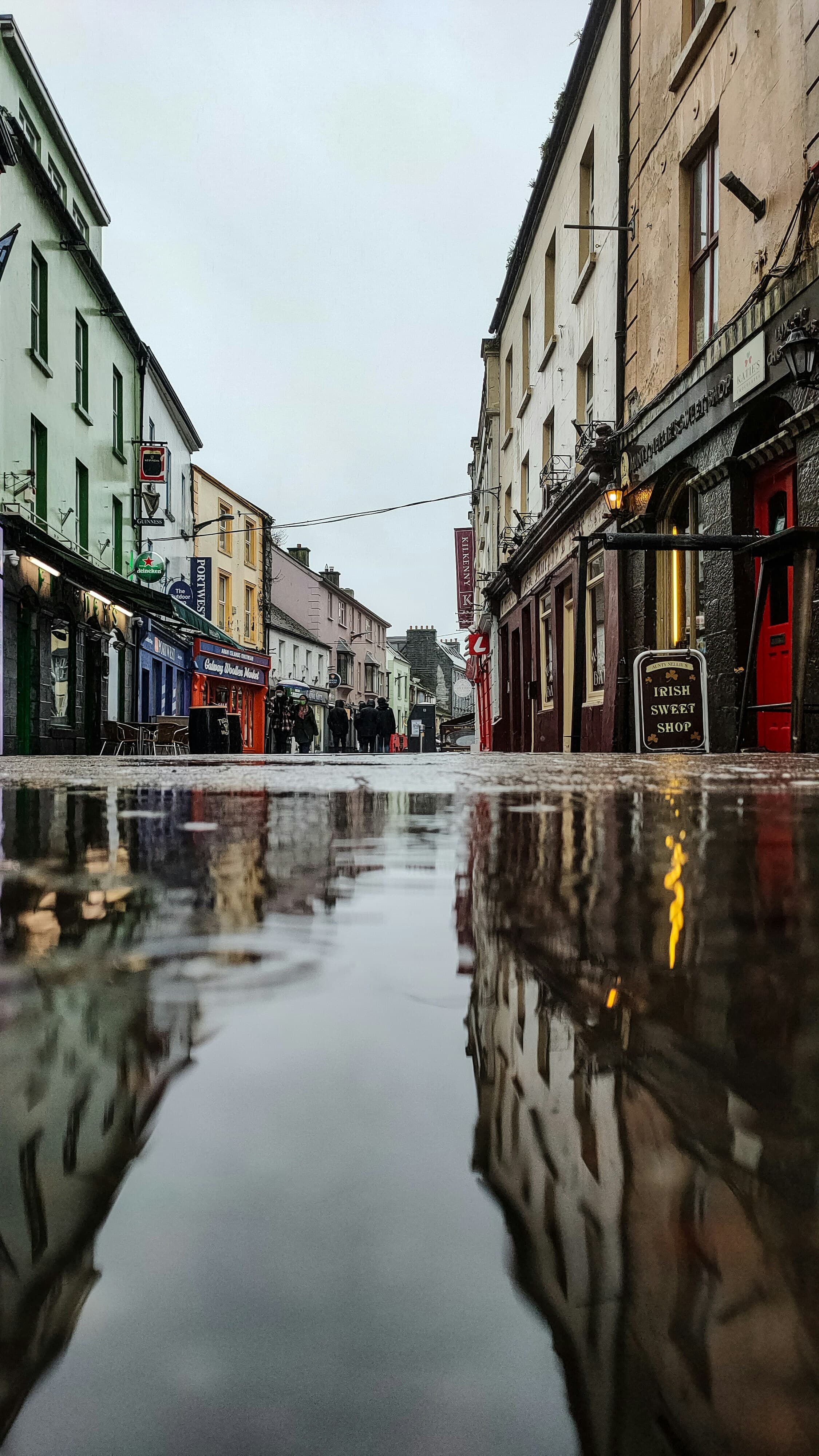 Irish town street
